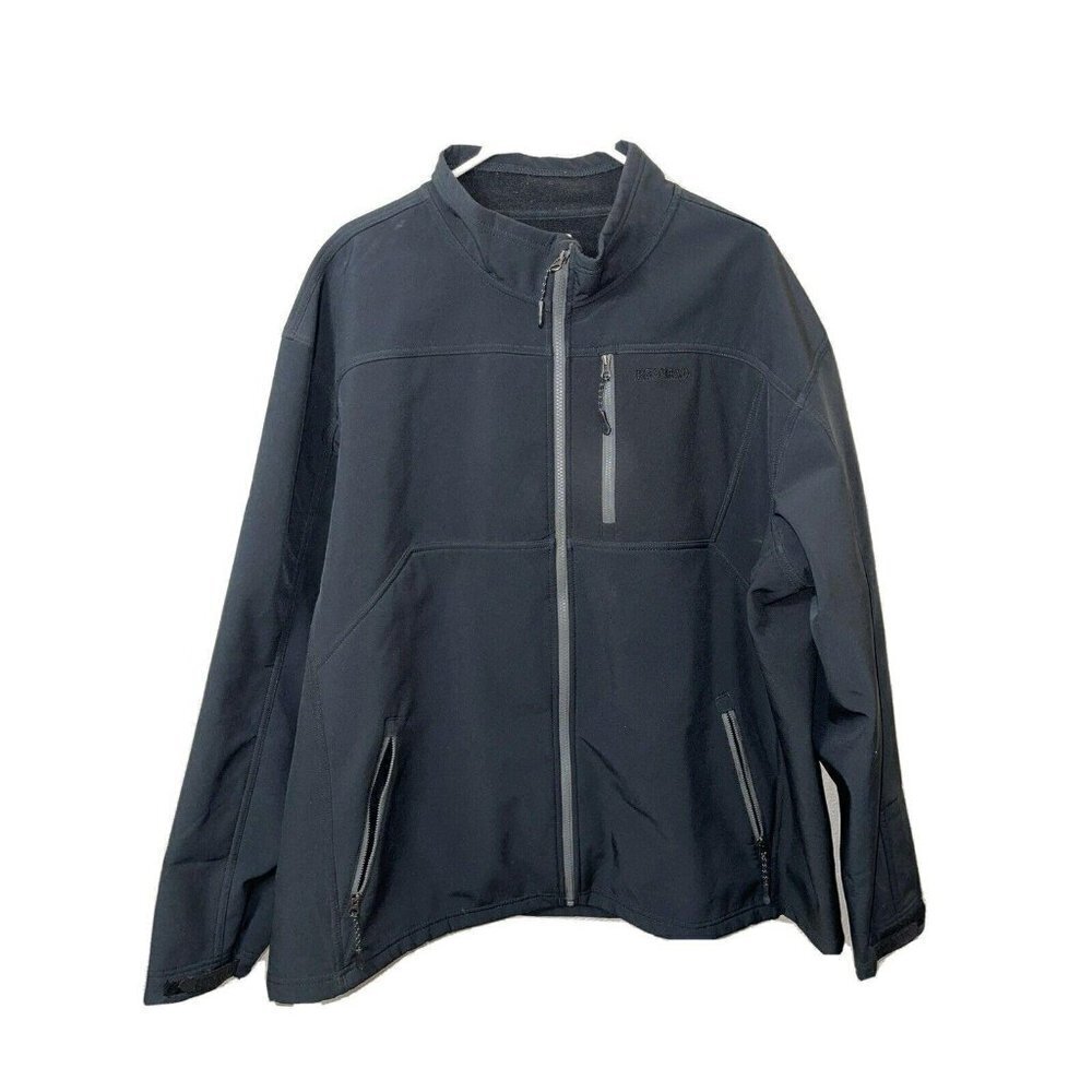 𝅺RED Head Jacket Black Mens Size 2XL Full Zip V